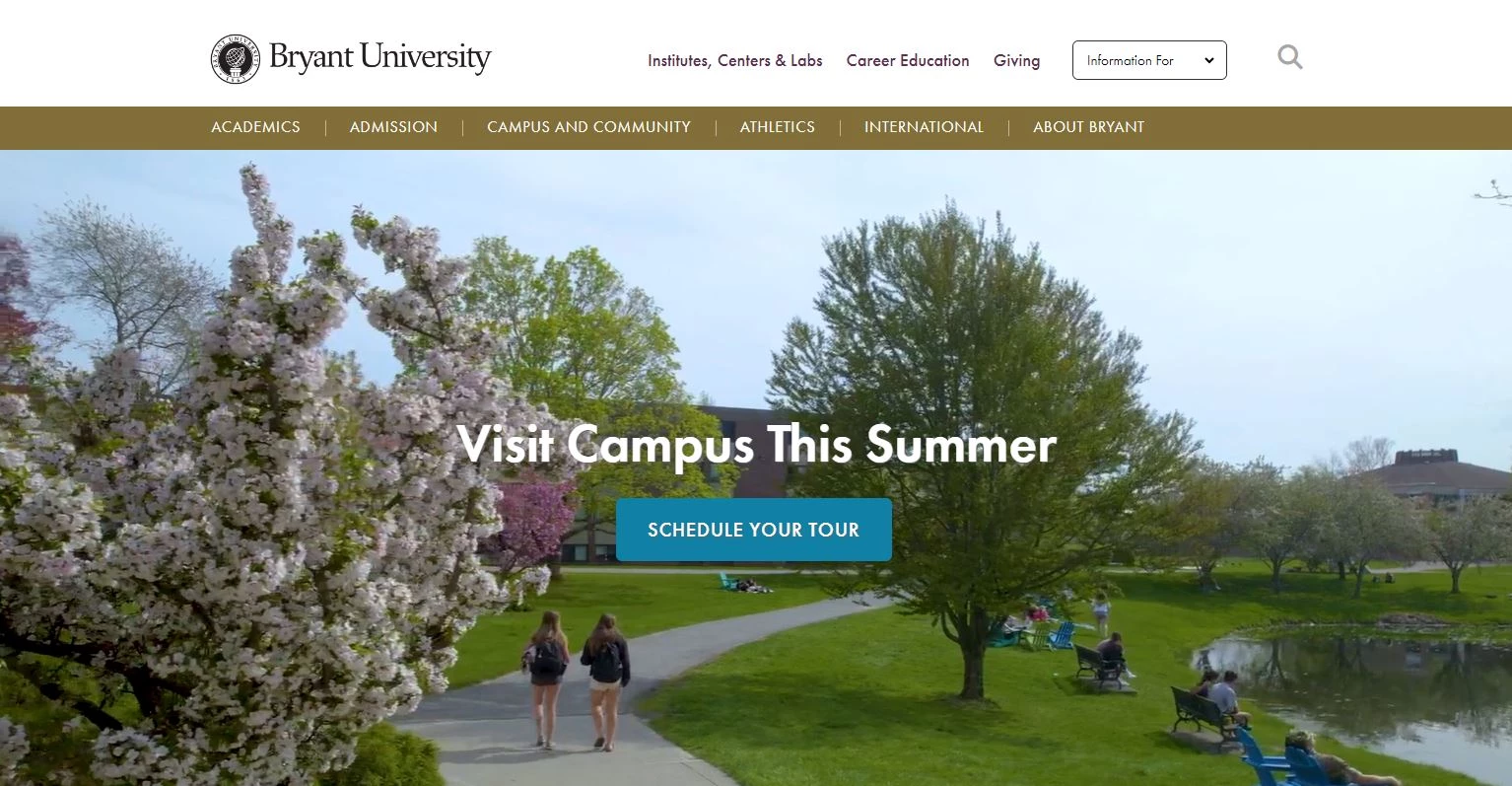 best-marketing-schools-Bryant-University Best marketing schools: Bryant University