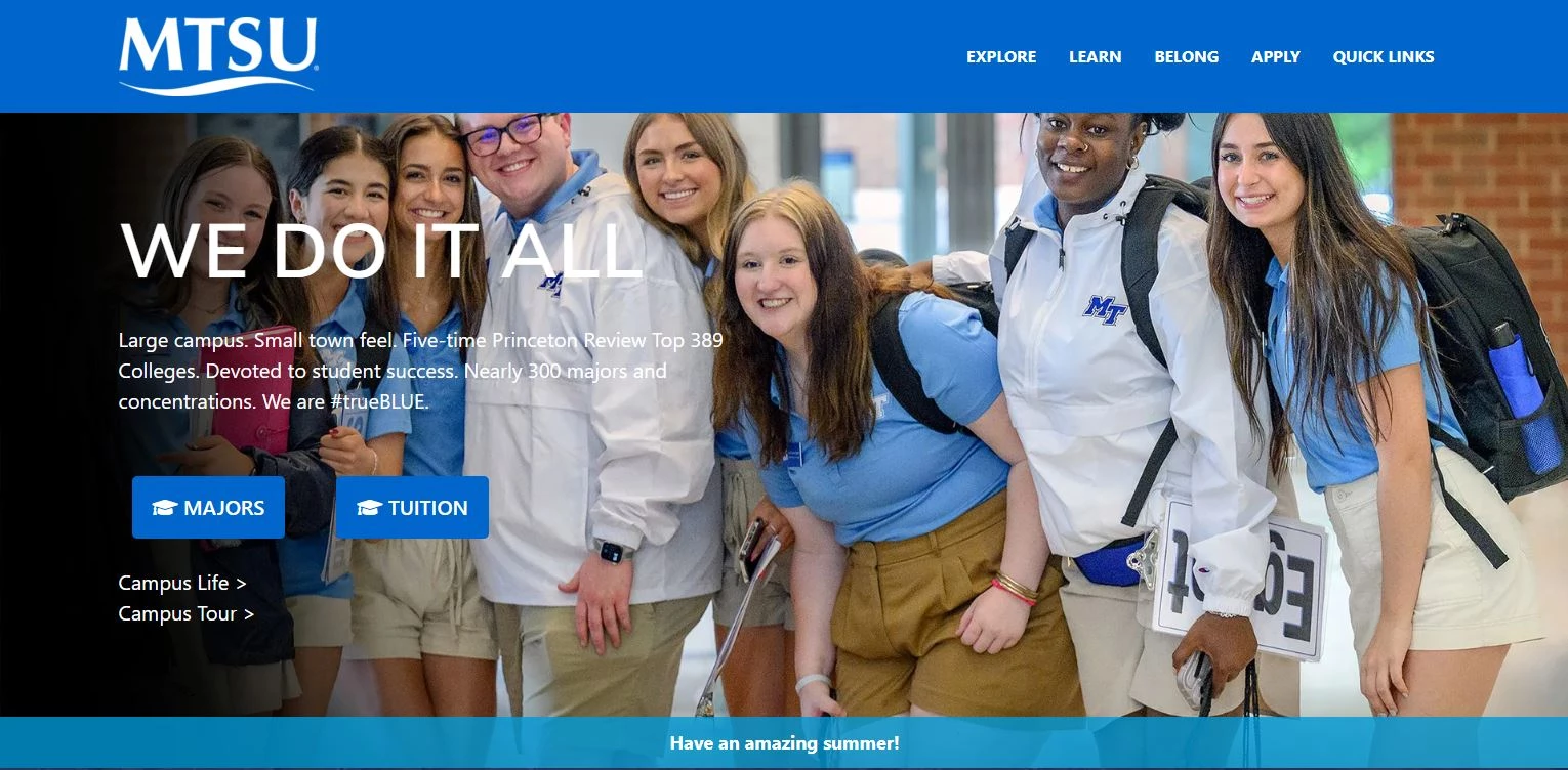 best-marketing-schools-Middle-Tennessee-State-University Best marketing schools: Middle Tennessee State University