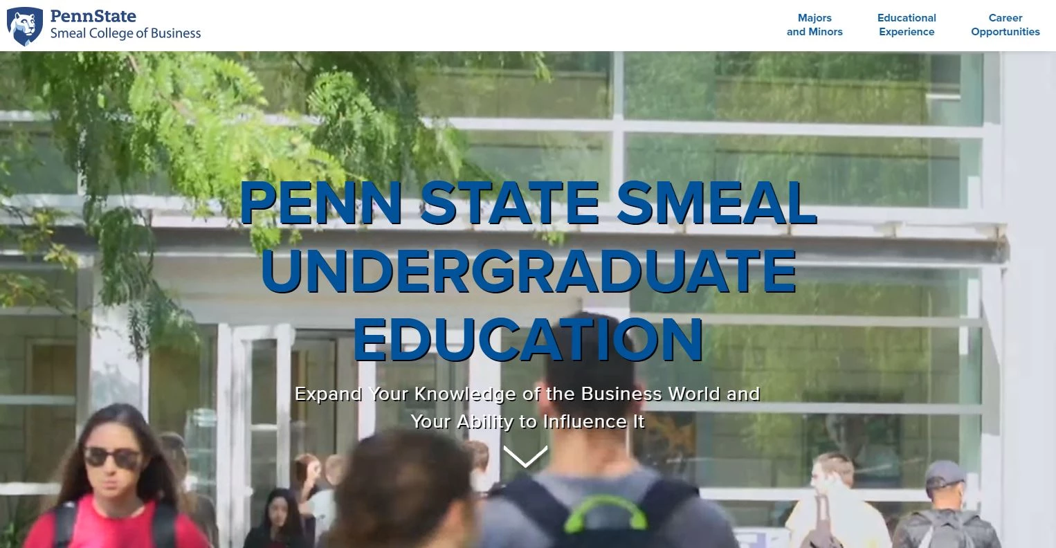best-marketing-schools-Penn-State-University Penn State University website