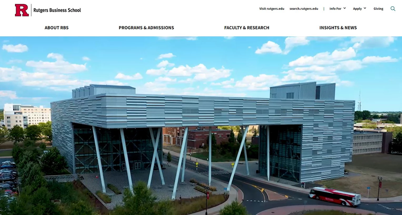 best-marketing-schools-Rutgers-University Rutgers University website
