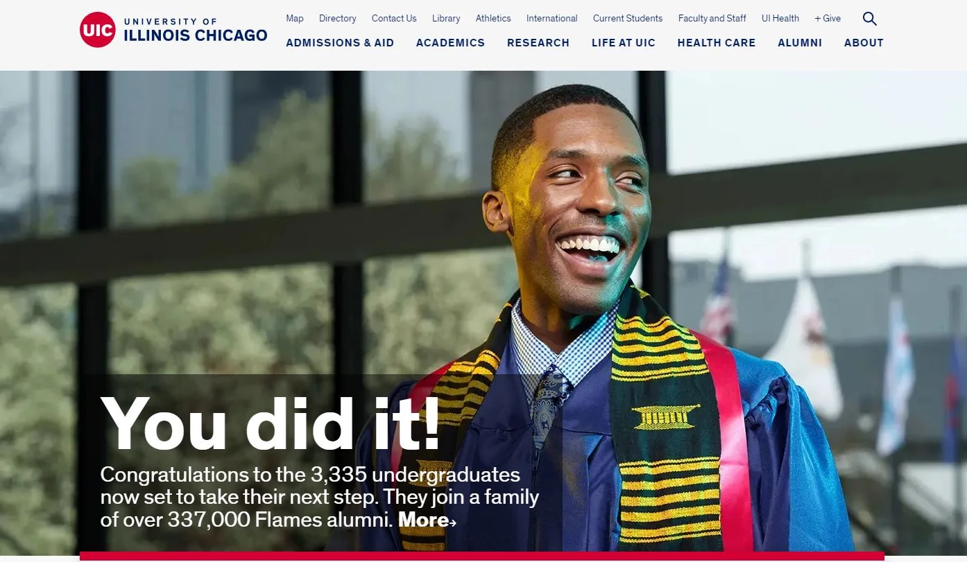 best-marketing-schools-The-University-of-Illinois The University of Illinois at Chicago website