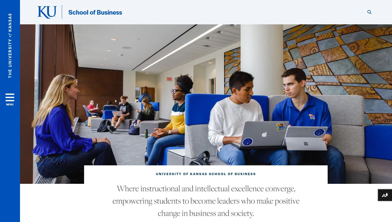 University of Kansas website University of Kansas website