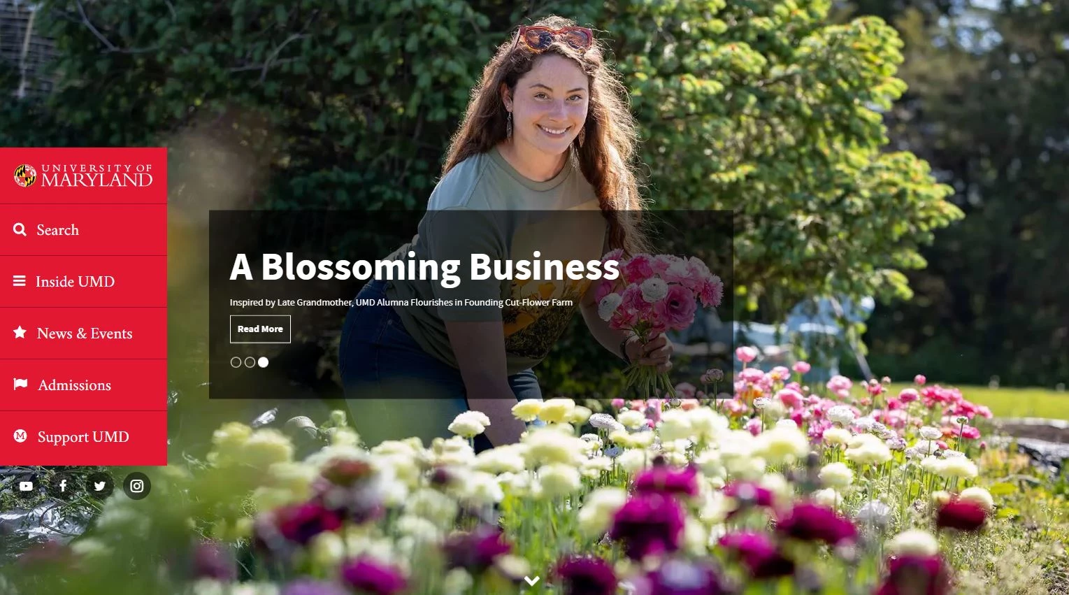 best-marketing-schools-University-of-Maryland University of Maryland website