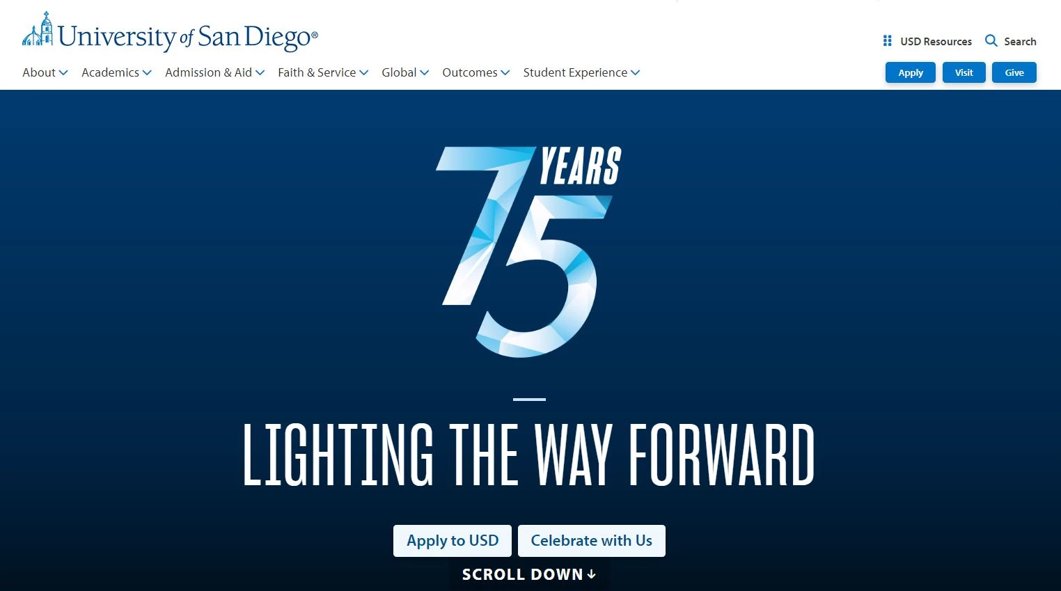 best-marketing-schools-University-of-San-Diego University of San Diego website
