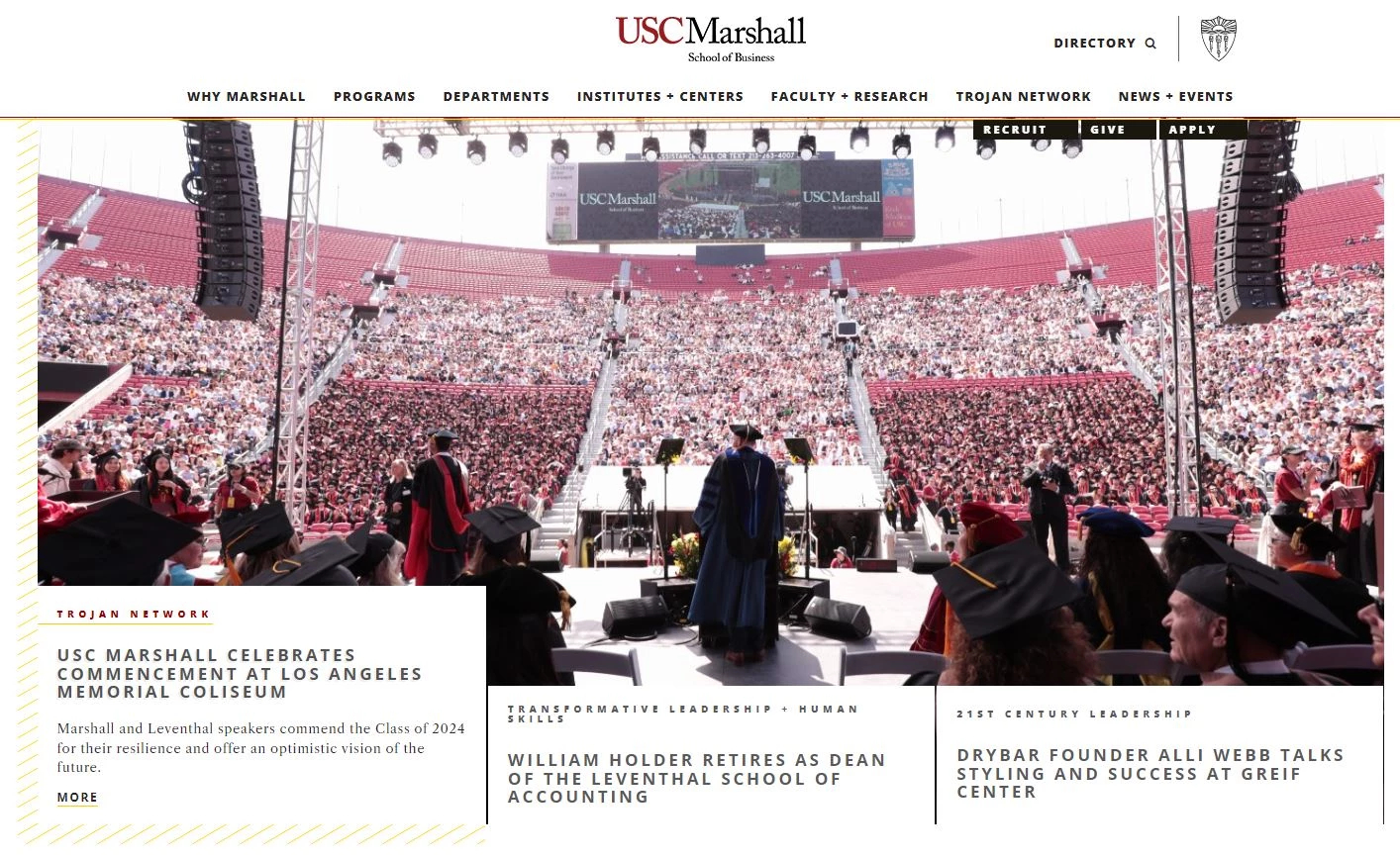 best-marketing-schools-University-of-Southern-California University of Southern California website