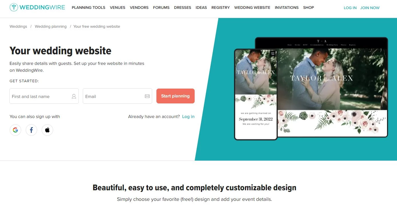 Wedding Wire Free Wedding Websites Wedding Wire Free Wedding Websites