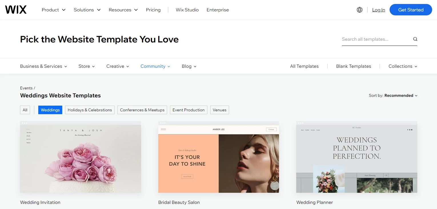 Wix Free Wedding Websites Wix Free Wedding Websites
