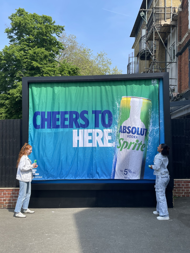 'HANGOUT-OF-HOME' Posters | Source: Absolut Vodka