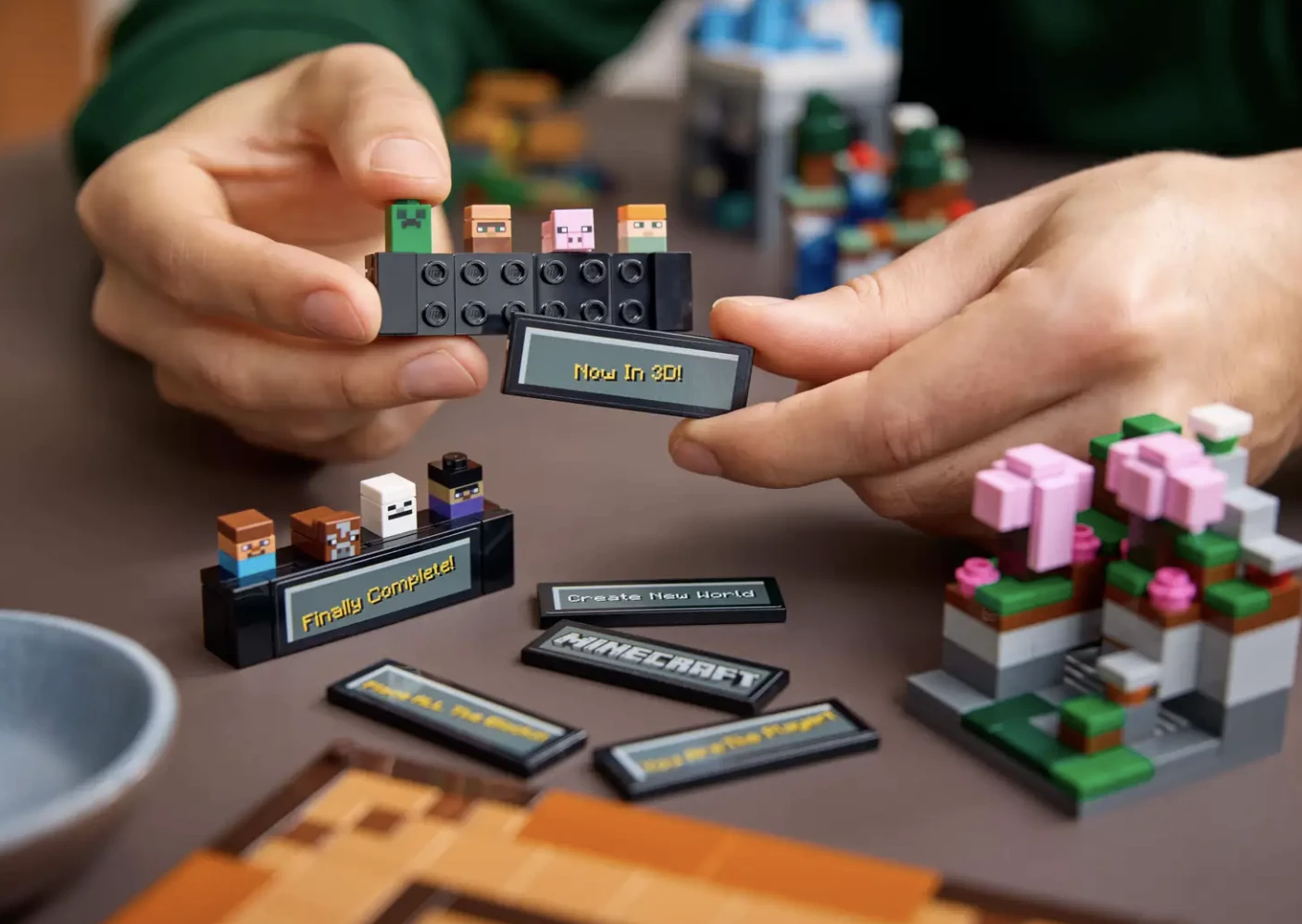 Lego's The Crafting Place In-Game Phrases | Source: Lego