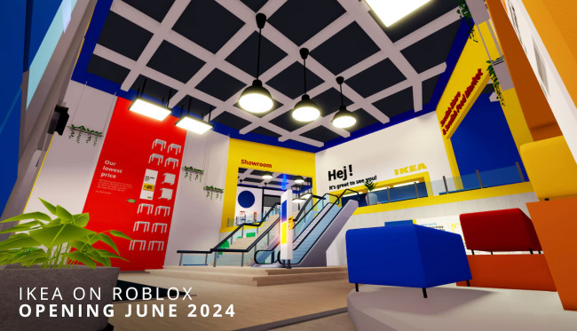 IKEA's store on Roblox