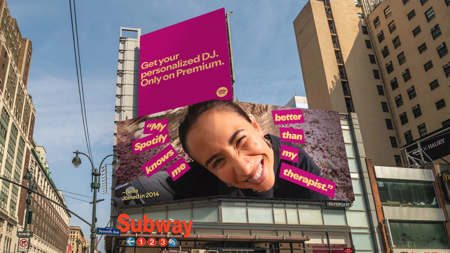 My Spotify billboard
