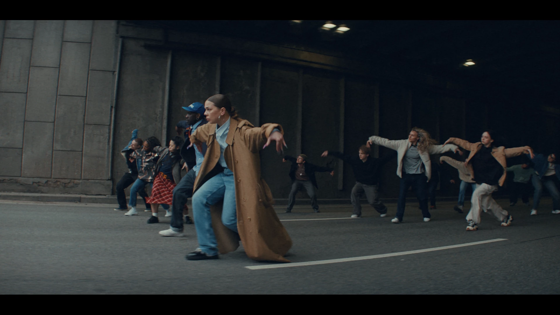 The Believers' dance routine was choreographed by Sven Lesoria.