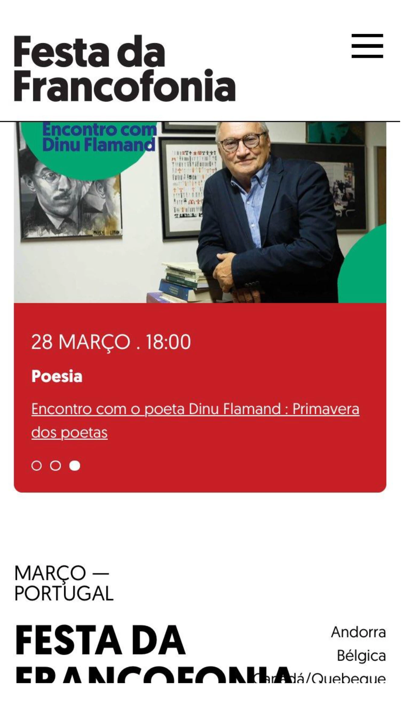 Festa de Francofonia Festa de Francofonia