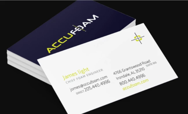 Business Cards print design