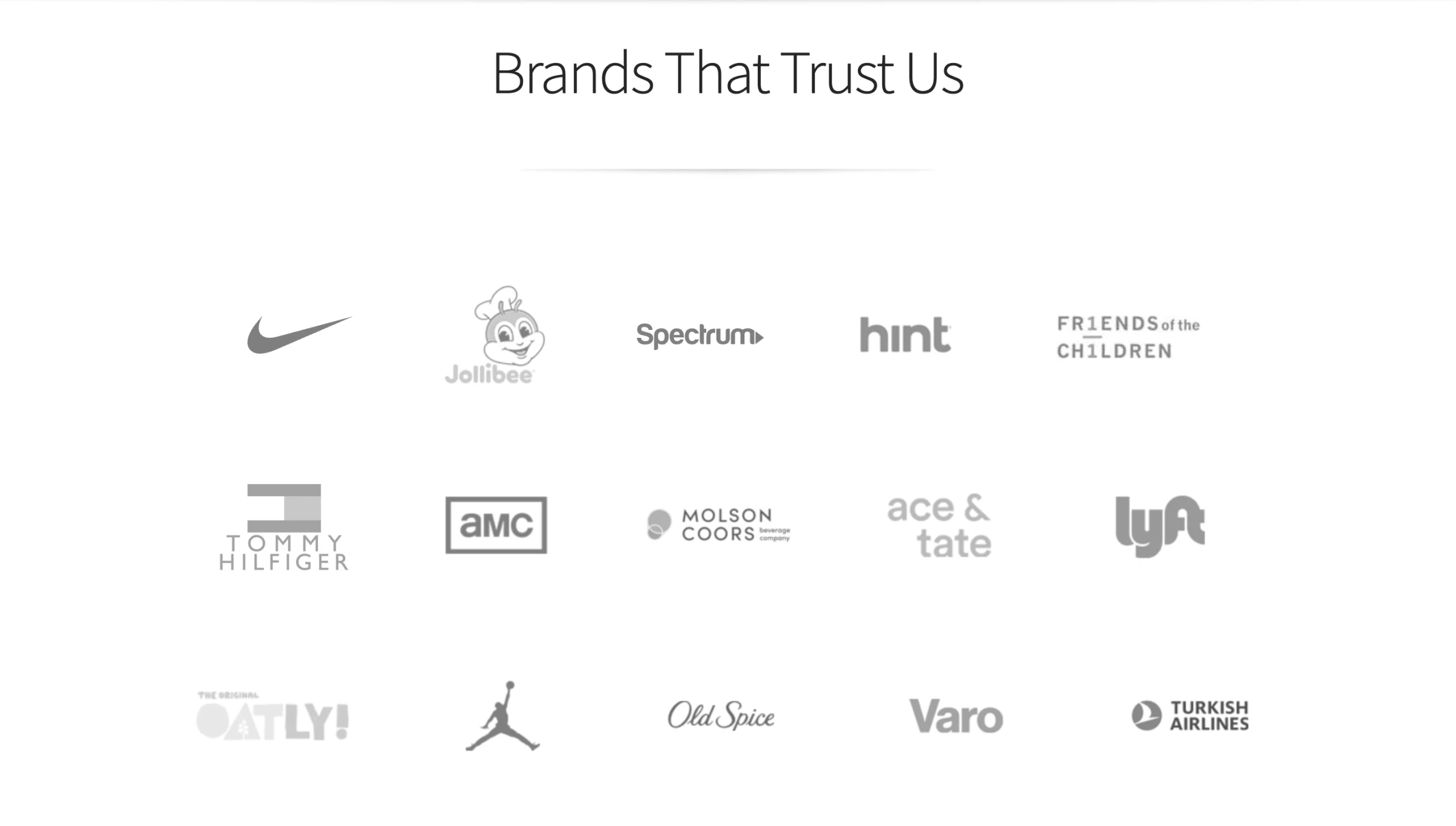 Billups clients screenshot from website | source: Billups
