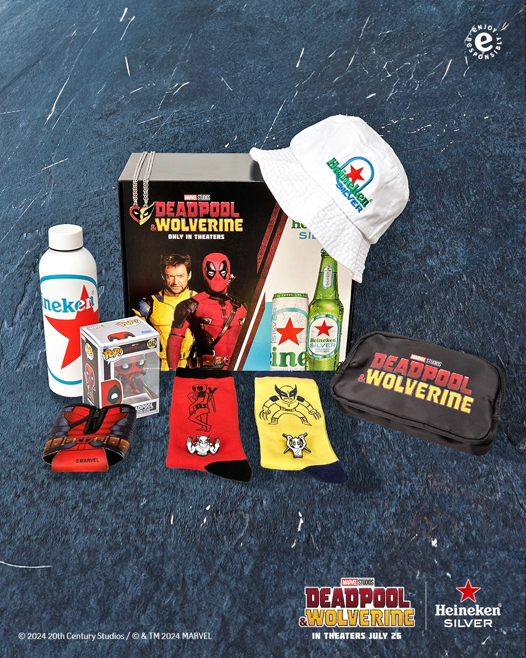 Heineken Silver x Deadpool & Wolverine Kit | Source: CNC Agency