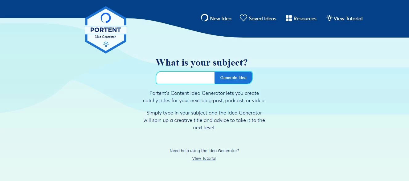 Portent Portent