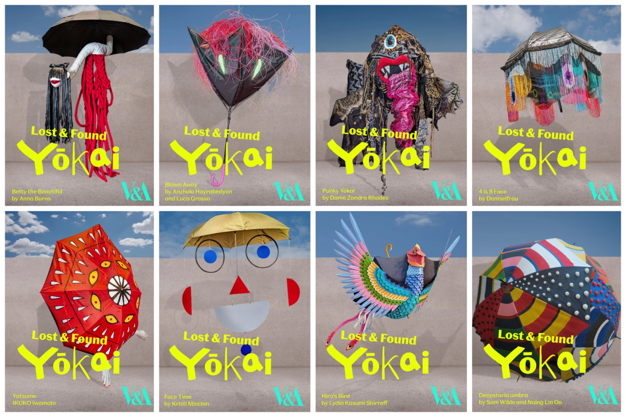 Here are some of the colorful creations that can be enjoyed at the “Lost and Found Yōkai” exhibition at the Young V&A museum.