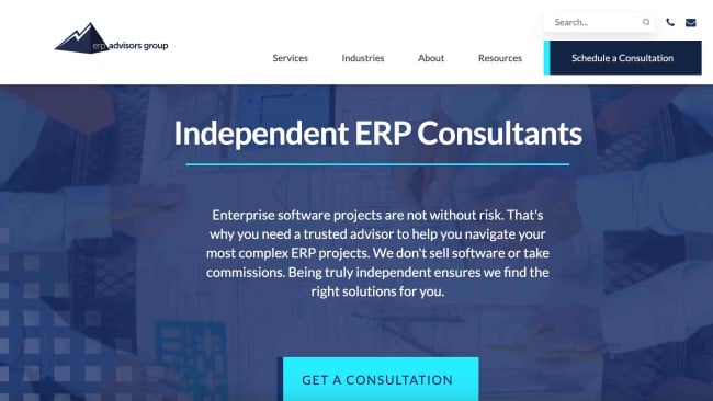 ERP Consultant - ERP Advisors Group