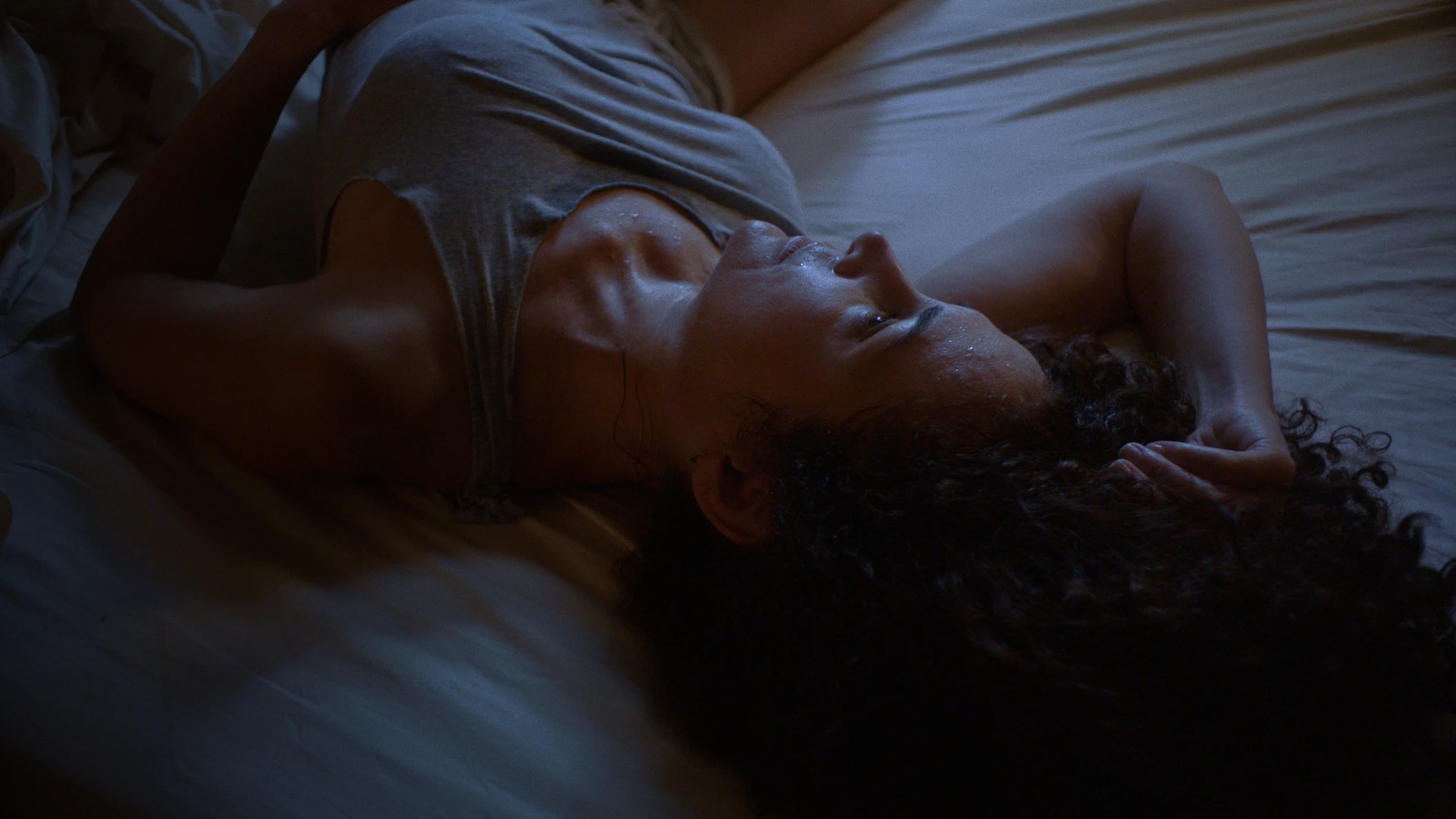 Women in menopause have trouble sleeping due to hot flashes.