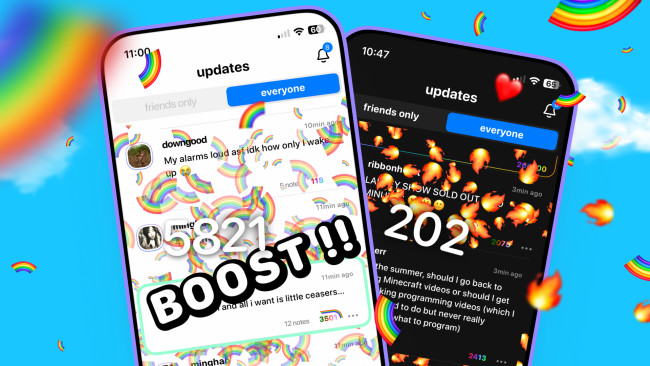 Boosting a post on Noplace Boosting a post on Noplace