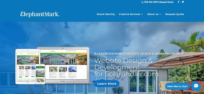 Miami Web Design Agency Elephant-Mark-Agency Website Elephant-Mark-Agency