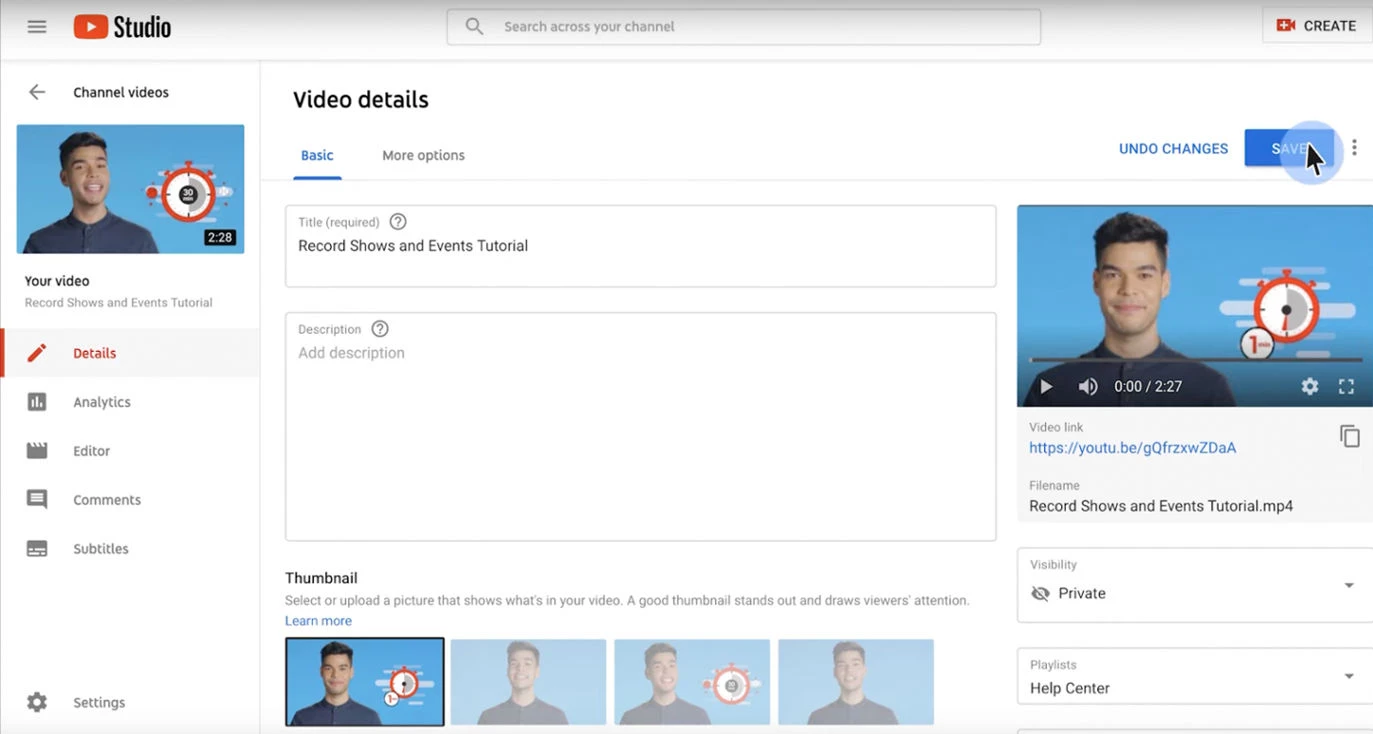 Create a Compelling Video Thumbnail Create a Compelling Video Thumbnail