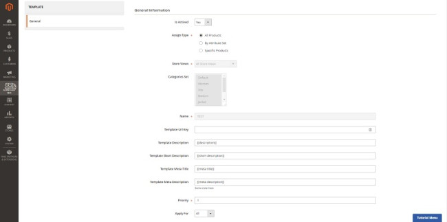 Super Easy SEO lets you easily create SEO product templates