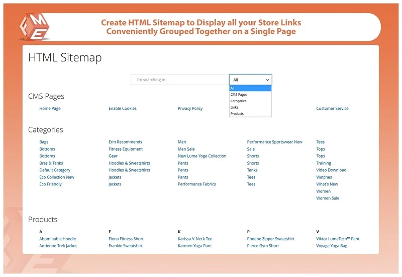Magento SEO plugin by FME Extensions lets you create HTML sitemaps conveniently Magento SEO plugin by FME Extensions lets you create HTML sitemaps conveniently
