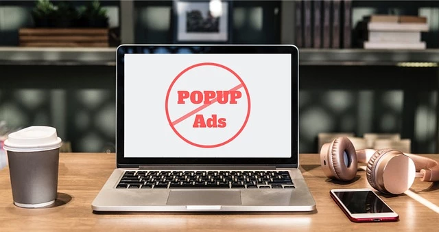 No popup ads sign No popup ads sign