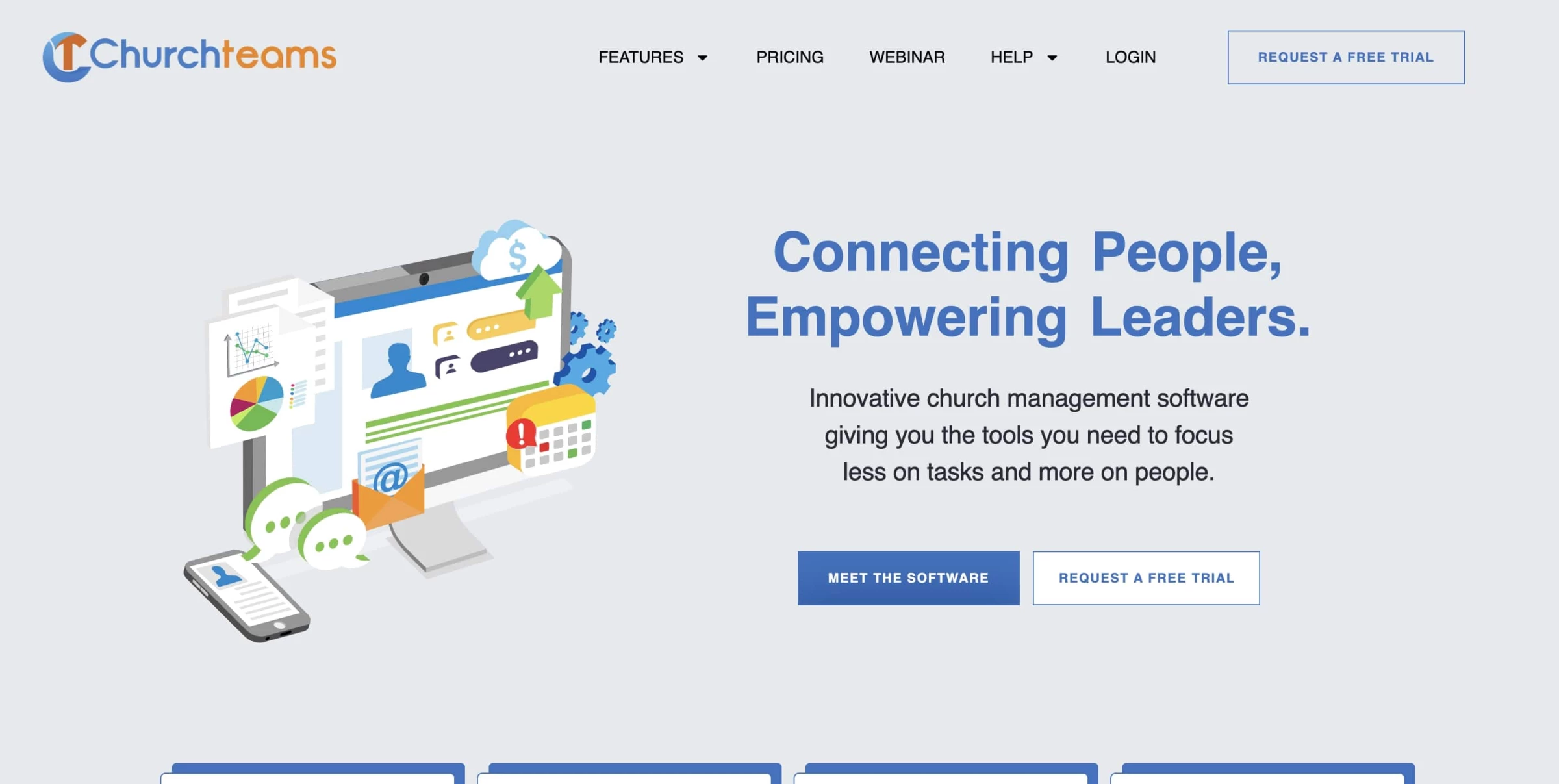Churchteams church management software