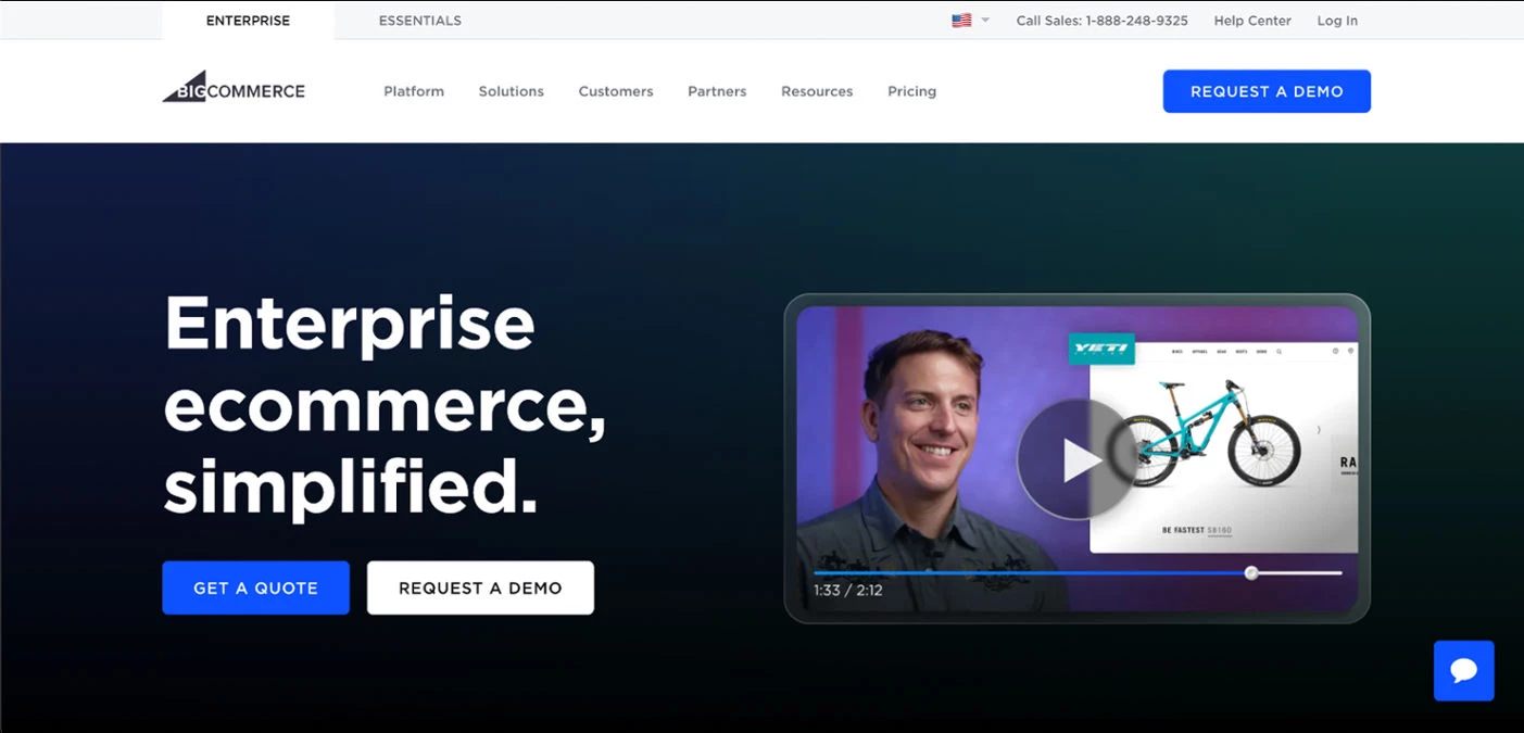 BigCommerce: Best for Scalability