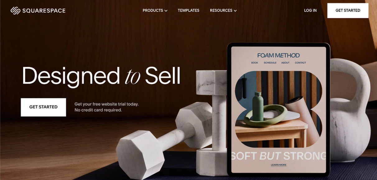 Squarespace: Best for eCommerce Analytics
