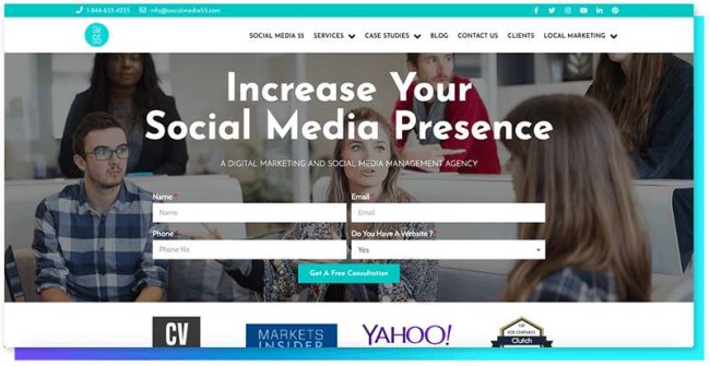 social media 55_DesignRush Digital Agency Directory social media 55_DesignRush Digital Agency Directory