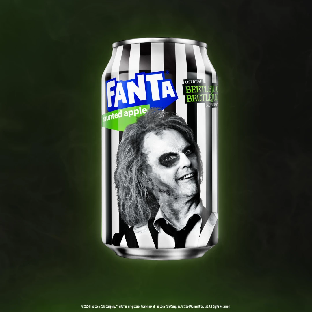 Fanta Haunted Apple featuring Beetlejuice