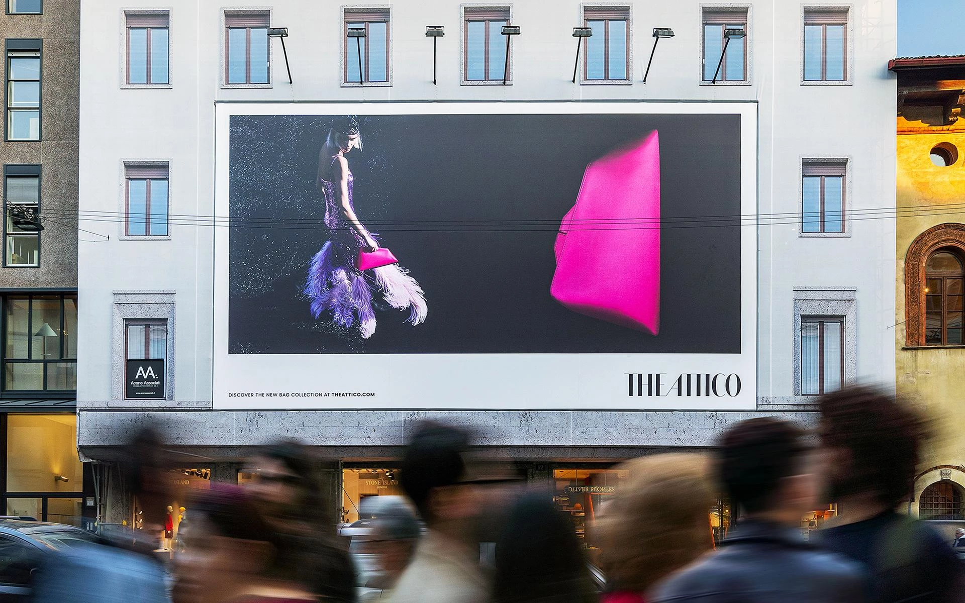 Keita did the graphic design for this billboard in 2021.