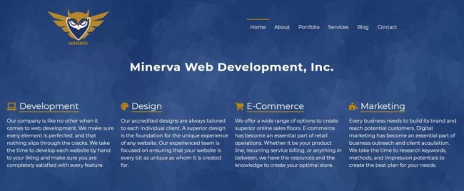 Minerva Web Development