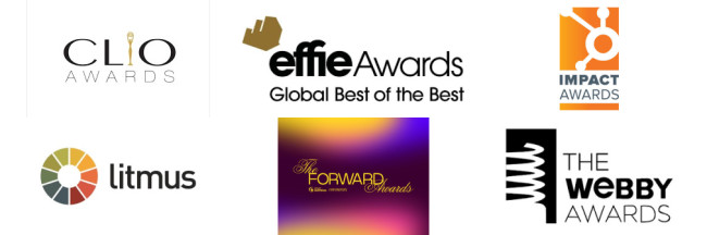 email-design-awards Email Design awards: Litmus Email Excellence Awards, Webby Awards, Clio Awards, Effie Awards, Intuit Mailchimp Forward Awards, HubSpot Impact Awards