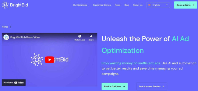 BrightBid homepage-screenshot BrightBid homepage-screenshot