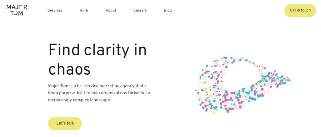 Major Tom homepage-screenshot Major Tom homepage-screenshot