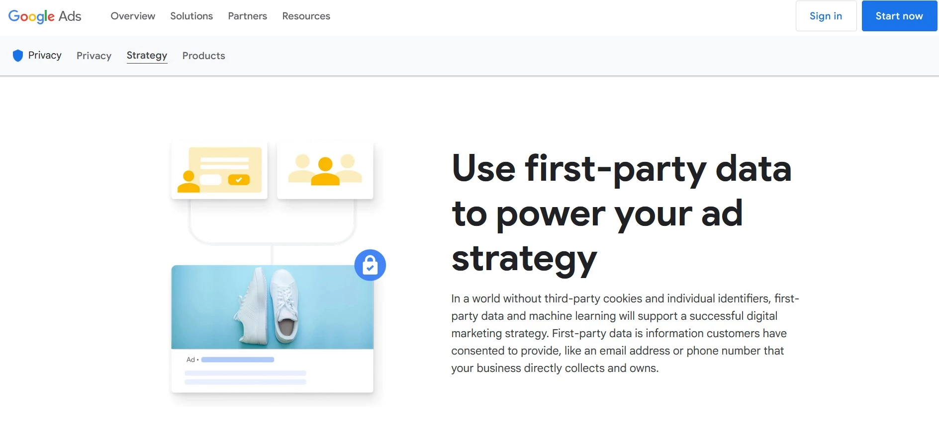 Google’s First-Party Data Use