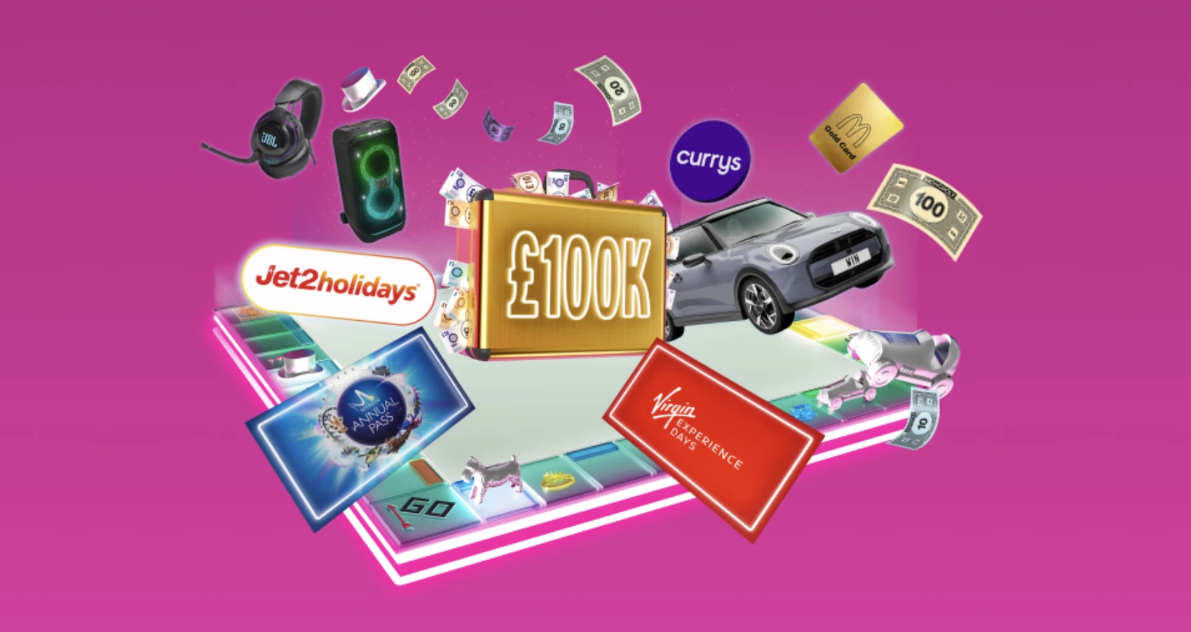 McDonald's U.K. Monopoly Power Peel Prizes
