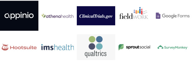 market-research-companies-for-healthcare-technologies Market Research Companies for Healthcare technologies: Qualtrics, SurveyMonkey, Google Forms, Fieldwork, Appinio, Hootsuite, Sprout Social, ClinicalTrials.gov, Athenahealth, IMS Health