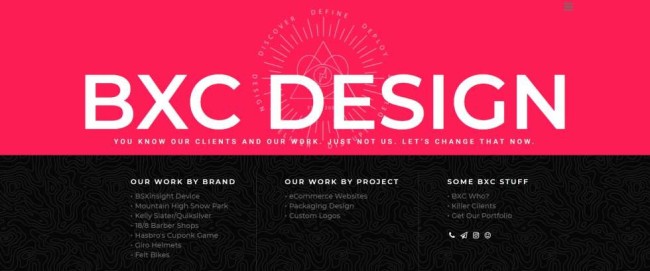 BXC - Branding By Context excels in various forms of design