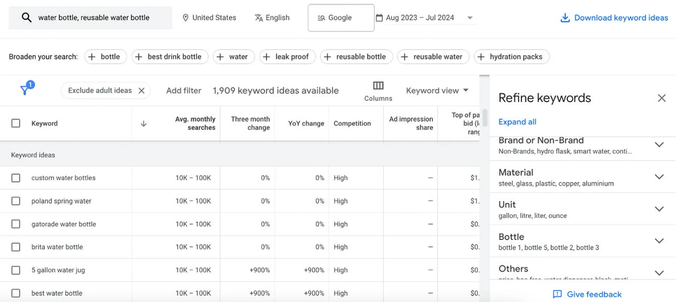 Start With Seed Keywords