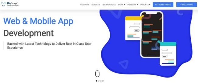 OnGraph has over 2000 different projects in their portfolio, winning them several awards
