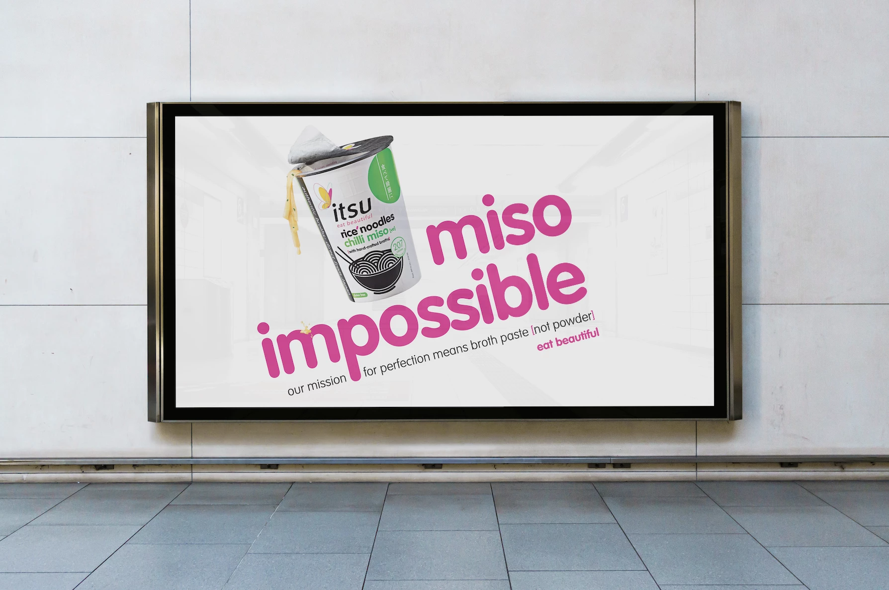 Itsu's OOH Ad | Source: Itsu