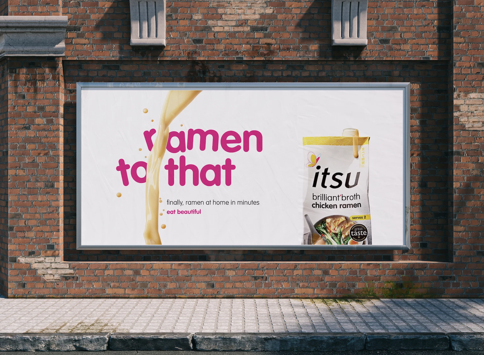 Itsu's OOH Ad | Source: Itsu