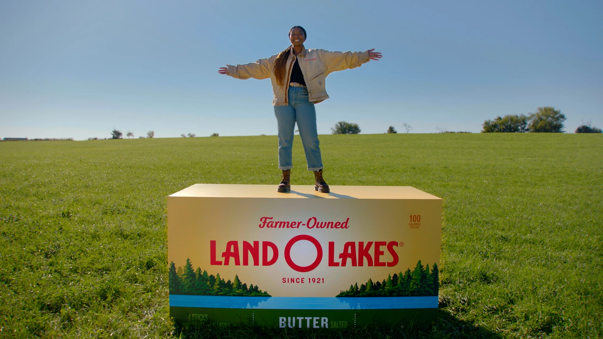 The Land O'Lakes Butter Stage