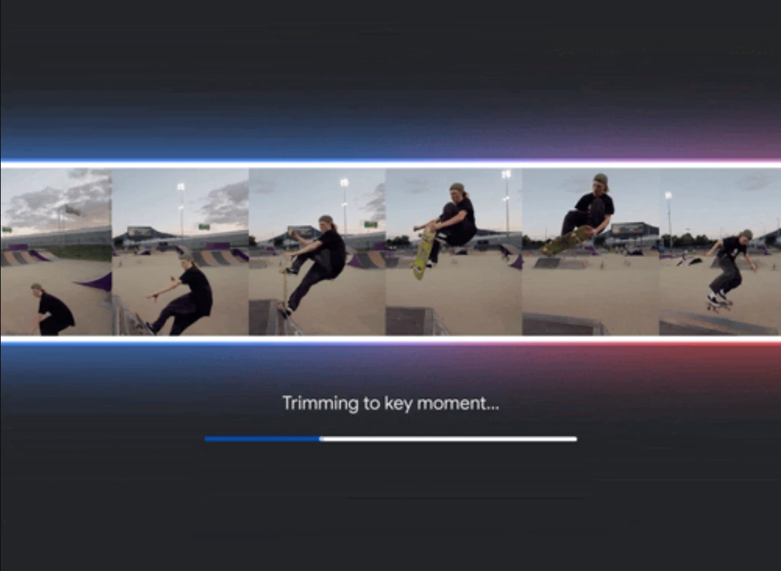Google Photos automatic AI edit
